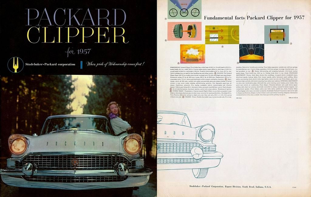 1957 Packard Brochure Page 1
